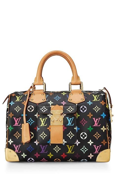 takashi murakami x louis vuitton black monogram multicolore|murakami louis vuitton designer.